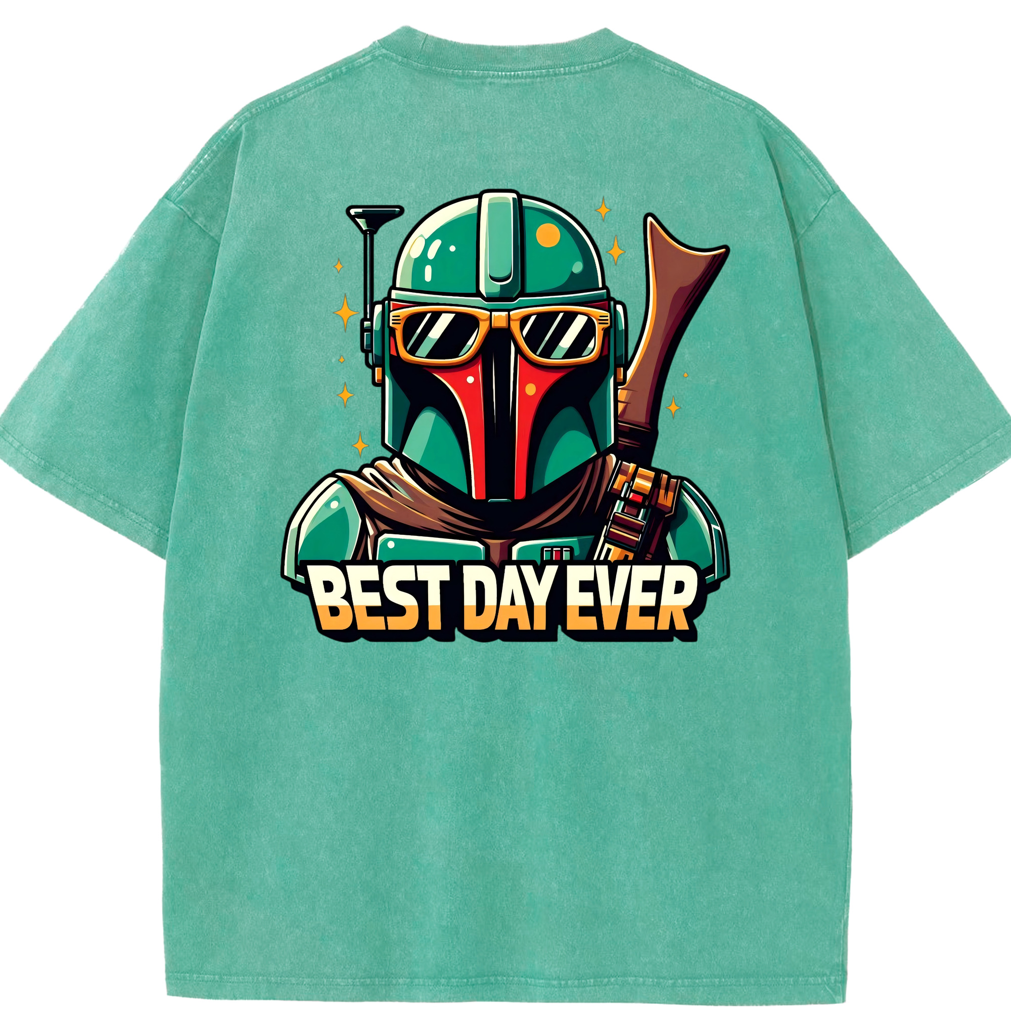（画像用） スター・ウォーズ Star Wars 綿100% ヴィンテージ風 半袖Tシャツ（背面プリント）